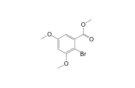 2-bromo-3,5-dimethoxybenzoic acid, methyl ester