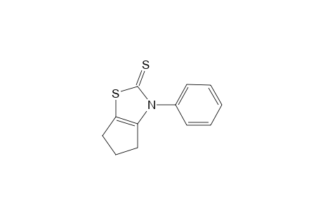 3-phenyl-3,4,5,6-tetrahydro-2H-cyclopentathiazole-2-thione