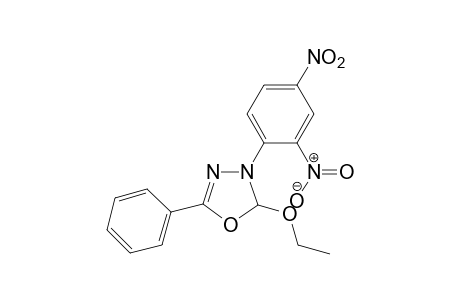 3-(2,4-Dinitrophenyl)-2-ethoxy-2,3-dihydro-5-phenyl-1,3,4-oxadiazole