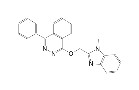 1-[(1-methyl-1H-benzimidazol-2-yl)methoxy]-4-phenylphthalazine