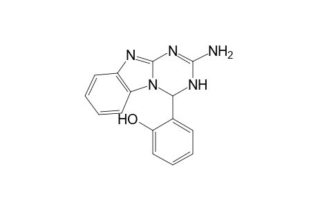 2-(2-Amino-3,4-dihydro[1,3,5]triazino[1,2-a]benzimidazol-4-yl)phenol