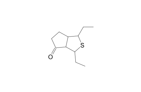 4H-Cyclopenta[c]thiophen-4-one, 1,3-diethylhexahydro-