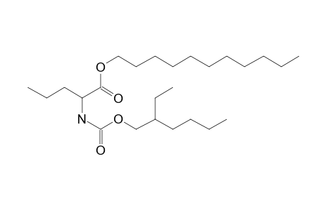 L-Norvaline, N-(2-ethylhexyloxycarbonyl)-, undecyl ester