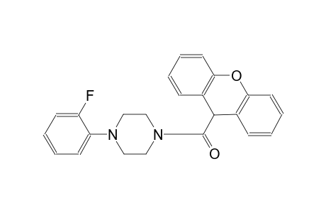 1-(2-fluorophenyl)-4-(9H-xanthen-9-ylcarbonyl)piperazine