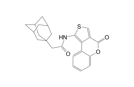 2-(1-adamantyl)-N-(4-oxo-4H-thieno[3,4-c]chromen-1-yl)acetamide