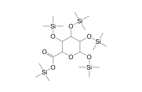 Trimethylsilyl 1,2,3,4-tetrakis-O-(trimethylsilyl)hexopyranuronate