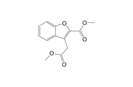 3-(2-keto-2-methoxy-ethyl)benzofuran-2-carboxylic acid methyl ester