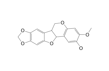 6a,12a-dihydro-3-methoxy-6H-[1,3]dioxolo[5,6]benzofuro[3,2-c][1]benzopyran-2-ol