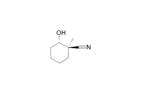 (1R,2S)-1-methyl-2-oxidanyl-cyclohexane-1-carbonitrile