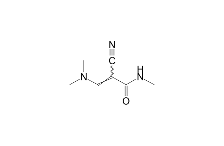 2-cyano-3-(dimethylamino)-N-methylacrylamide