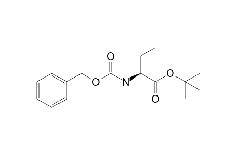 (2S)-2-(benzyloxycarbonylamino)butyric acid tert-butyl ester