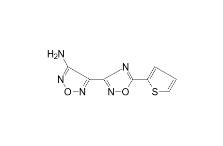 1,2,5-Oxadiazol-3-amine, 4-[5-(2-thienyl)-1,2,4-oxadiazol-3-yl]-