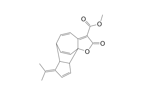 Methyl 12-isopropenylidene-6,8a-cyclopenteno-2H-dihydrocyclohepta[b]furan-2-one-3-carboxylate