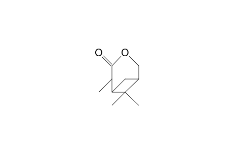 trans-2,7,7-Dimethyl-4-oxa-bicyclo(4.1.1)octan-3-one