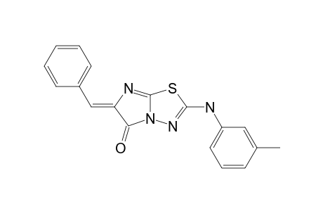 2-(3-Methylphenylamino)-6-(benzylidene)imidazo[2,1-b]-1,3,4-thiadiazol-5(6H)-one