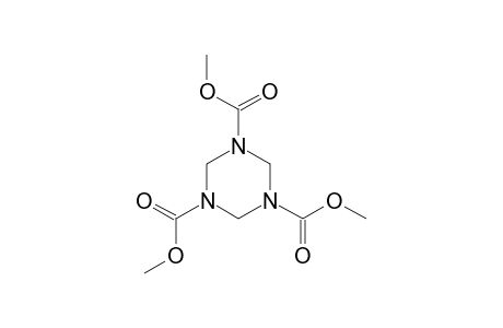s-triazine-1,3,5(2H,4H,6H)-tricarboxylic acid, trimethyl ester