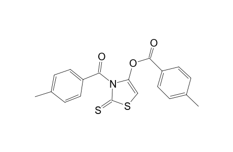 3-(4-Methylbenzoyl)-2-thioxo-2,3-dihydro-1,3-thiazol-4-yl 4-methylbenzoate