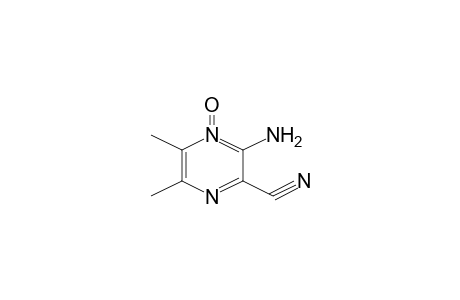 3-Amino-5,6-dimethyl-4-oxypyrazine-2-carbonitrile