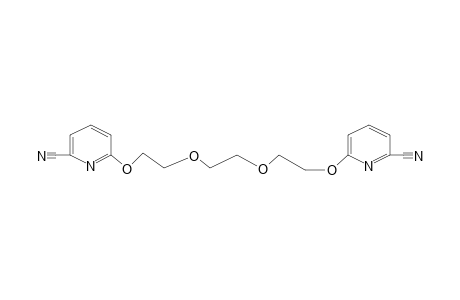 6,6'-[(ethylenedioxy)bis(ethyleneoxy)]dipicolinonitrile