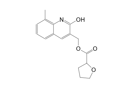 (2-hydroxy-8-methyl-3-quinolinyl)methyl tetrahydro-2-furancarboxylate