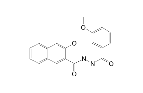 3-Hydroxy-N-(3-methoxybenzamido)naphthamide