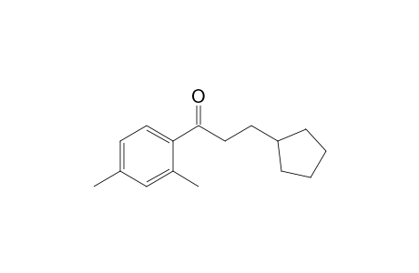 1-Propanone, 3-cyclopentyl-1-(2,4-dimethylphenyl)-