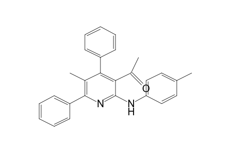 1-[5-methyl-2-(4-methylanilino)-4,6-diphenyl-3-pyridinyl]ethanone