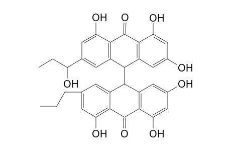 (+)-CRINEMODIN-RHODOPTILOMETRIN_BIANTHRONE