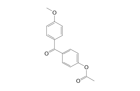 4-hydroxy-4'-methoxybenzophenone, acetate