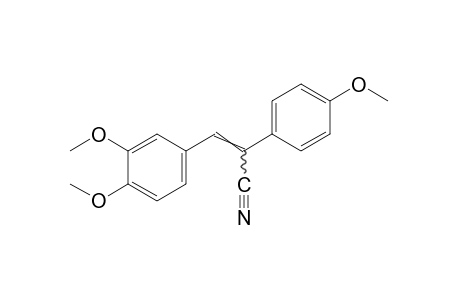 3-(3,4-dimethoxyphenyl)-2-9p-methoxyphenyl)acrylonitrile
