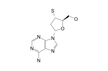 6-AMINO-9-(2,3-DIDEOXY-3-MERCAPTO-ALPHA-D-ERYTHRO-PENTAFURANOSYL)-PURINE