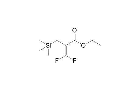 3,3-Difluoro-2-(trimethylsilylmethyl)-2-propenoic acid ethyl ester