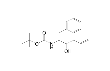 1-HEXEN-4-OL, 5-[(tert-BUTYLOXYCARBONYL)AMINO]-6-PHENYL- (Isomer 1)