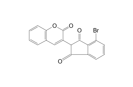 3-(4-bromo-1,3-dioxo-2-indanyl)coumarin