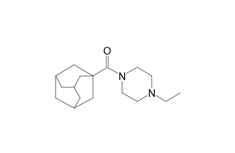 1-(1-Adamantylcarbonyl)-4-ethylpiperazine