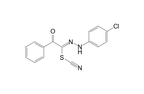 (1Z)-N-(4-Chlorophenyl)-2-oxo-2-phenylethanehydrazonoyl thiocyanate
