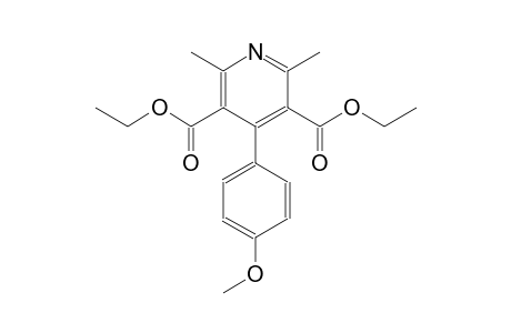 2,6-dimethyl-4-(p-methoxyphenyl)-3,5-pyridinecarboxylic acid. diethyl ester