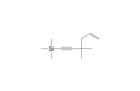 3,3-Dimethylhex-5-en-1-ynyl(trimethyl)silane