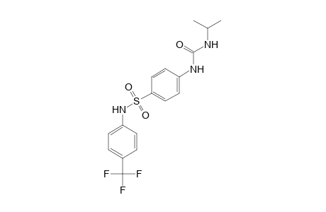 1-ISOPROPYL-3-{p-[(alpha,alpha,alpha-TRIFLUORO-p-TOLYL)SULFAMOYL]PHENYL}UREA