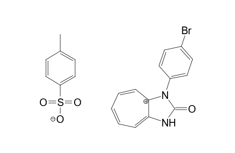 p-Toluenesulfonate anion 1-p-bromophenyl-1,3-diazadihydroazulanone cation