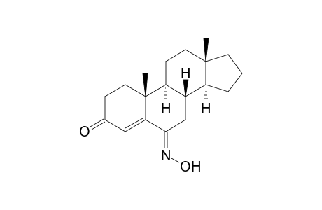 6-(E)-HYDROXIMINO-ANDROST-4-EN-3-ONE