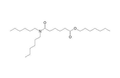 Adipic acid, monoamide, N,N-dihexyl-, heptyl ester