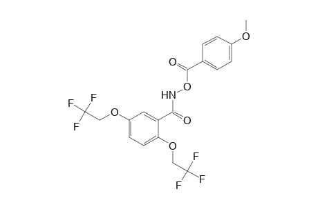 O-(p-ANISOYL)-N-[2,5-BIS(2,2,2-TRIFLUOROETHOXY)BENZOYL]HYDROXYLAMINE