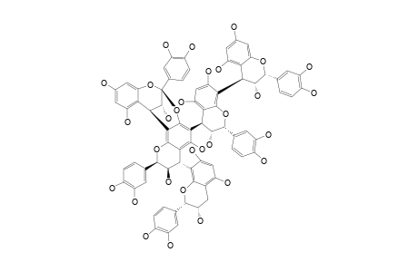 MACHIPHILITANNIN_A;EPICATECHIN-(4-BETA->8,2-BETA->O->7)-[EPICATECHIN-(4-BETA->8)-EPICATECHIN-(4-BETA->6)]-EPICATECHIN-(4-BETA->8)-