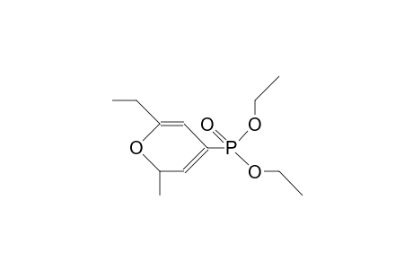 (6-Ethyl-2-methyl-2H-pyran-4-yl)-phosphonsaeure-diethylester