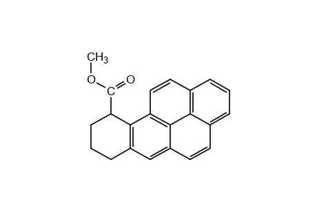 7,8,9,10-tetrahydrobenzo[a]pyrene-10-carboxylic acid, methyl ester