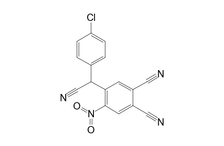 4-[(4-Chlorophenyl)cyanomethyl]-5-nitrophthalonitrile