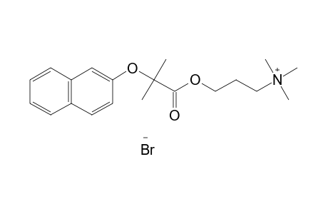 (3-hydroxypropyl)trimethylammonium bromide, 2-methyl-2-[(2-naphthyl)oxy]propionate