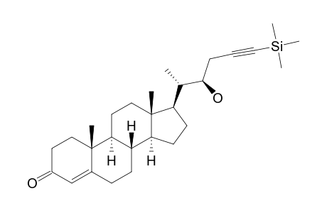 20-(1'-HYDROXY-4'-TRIMETHYLSILANYL-3'-BUTYN-1'-YL)-3-OXOPREGN-4-ENE