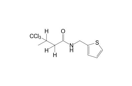 3-methyl-N-(2-thenyl)-4,4,4-trichlorobutyramide